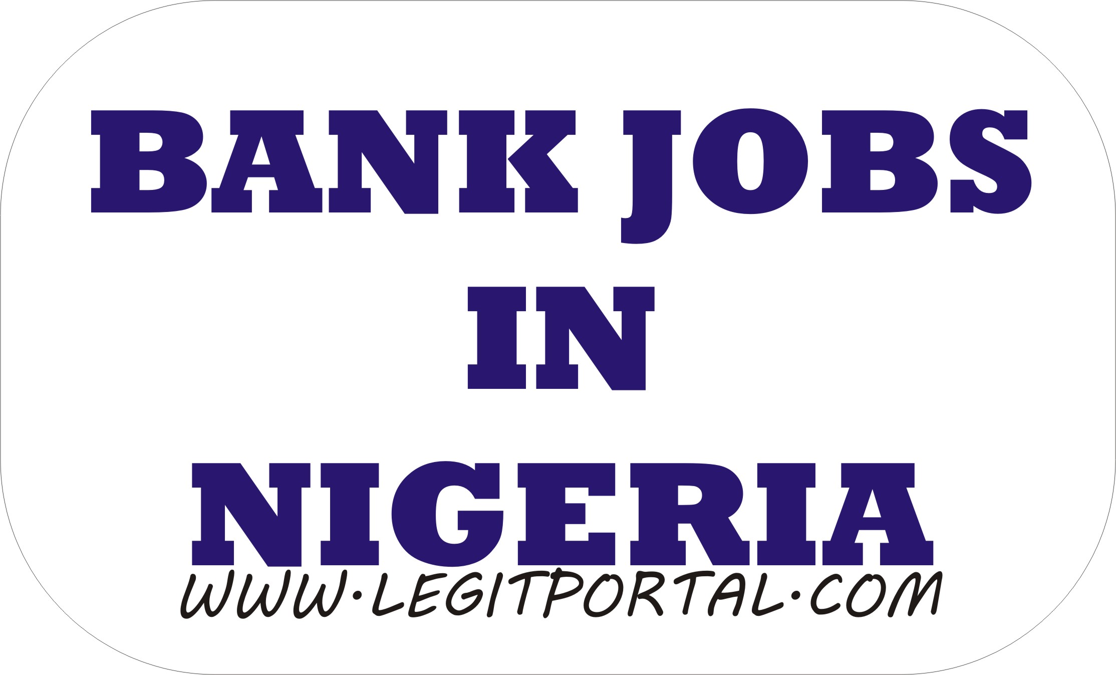 bank jobs in Nigeria