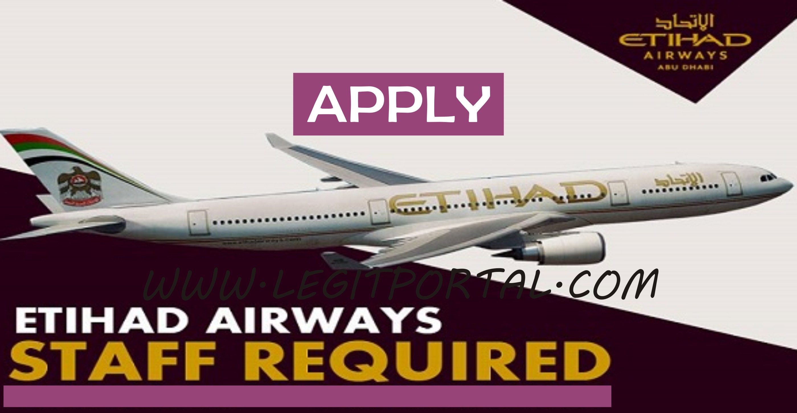 How to Apply for Etihad Airways Sales Rep 2019 Recruitment in Nigeria