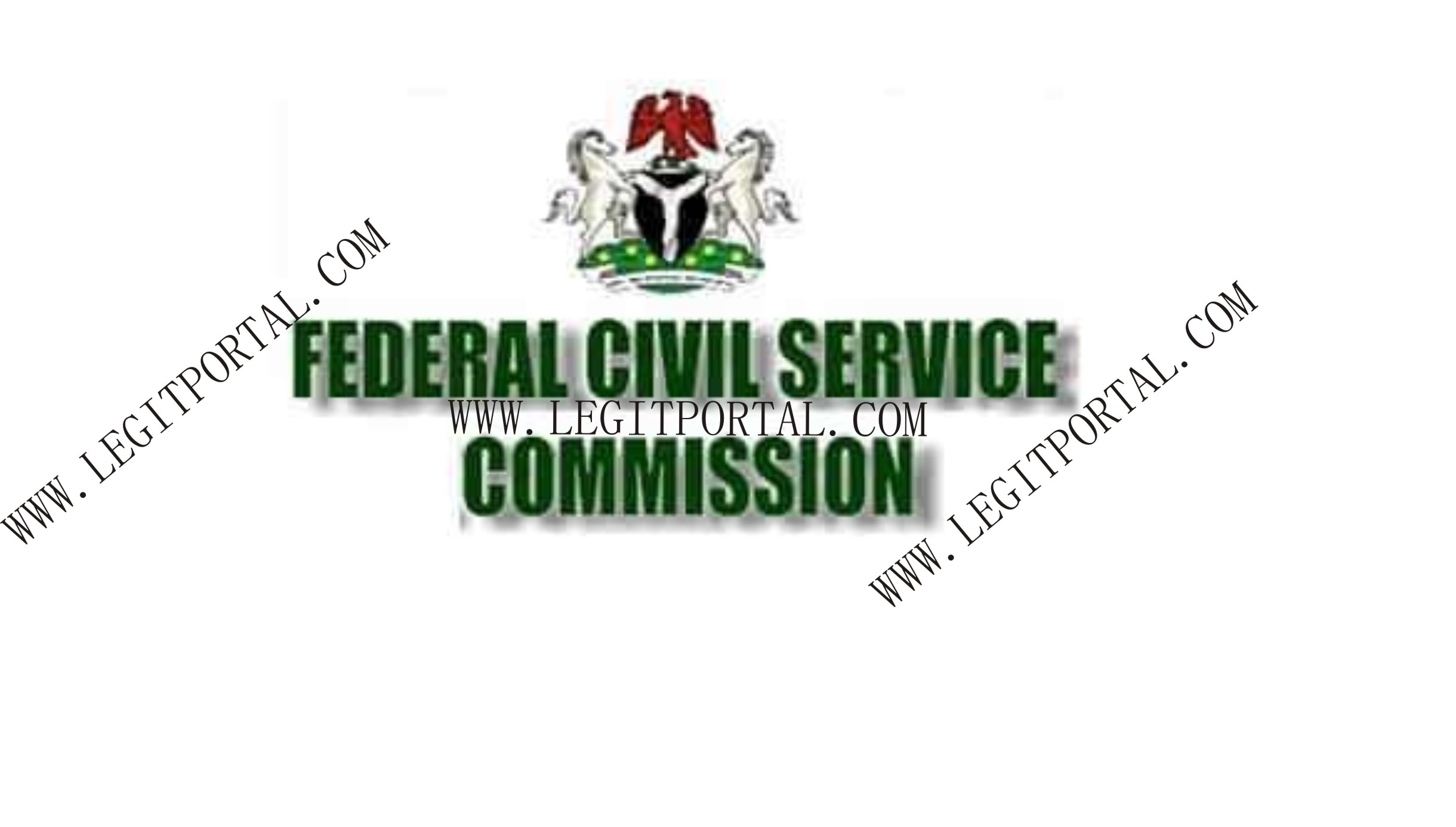 Federal Civil Service Commission FCSC Recruitment