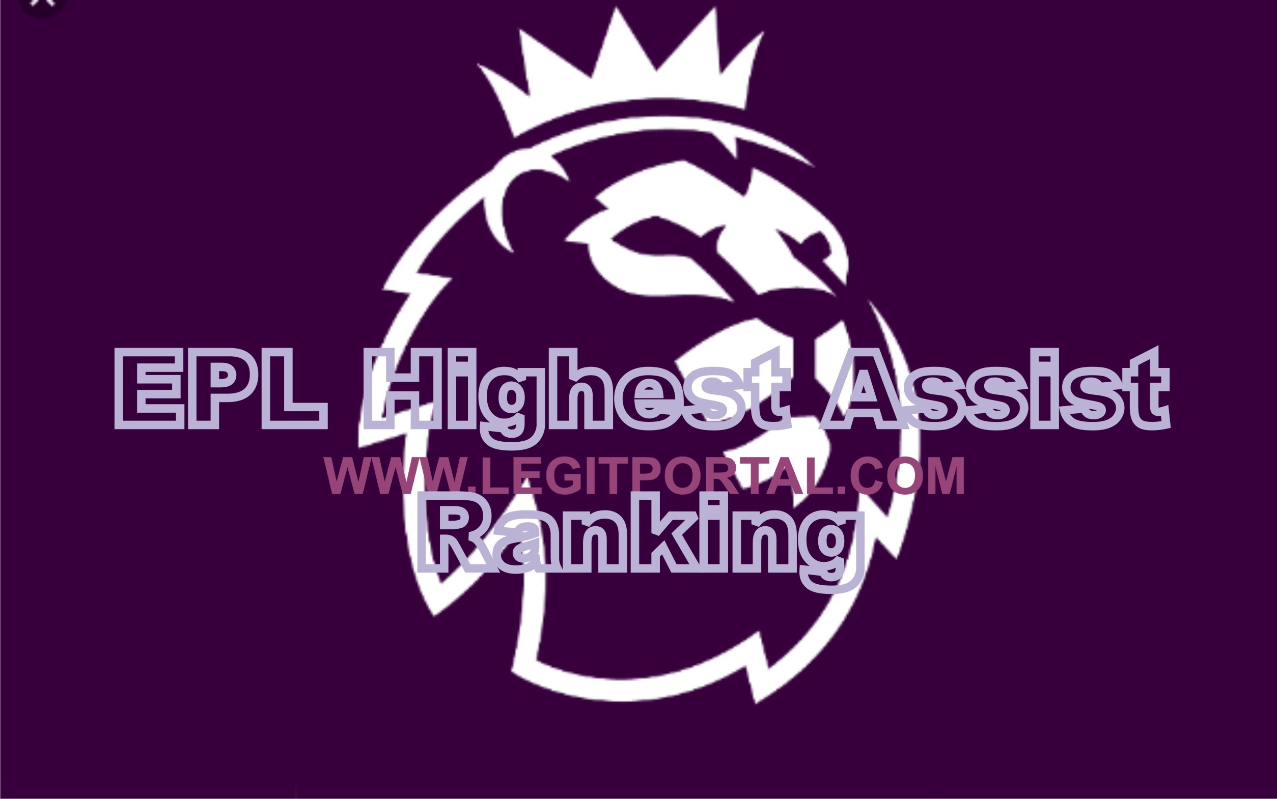 English Premier League (EPL) Highest Assist 2019/2020 | Playmaker Award Standings