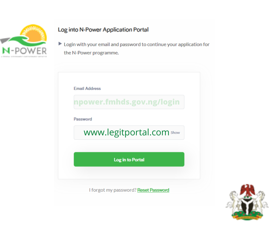 How To Login To Npower Portal 2020 Npower fmhds gov ng login