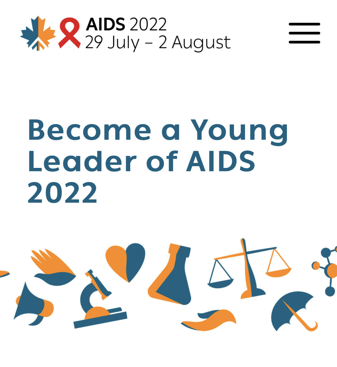 AIDS 2022 Young Leaders Programme for young activists/researchers
