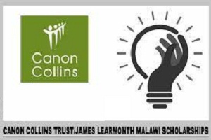Canon Collins/James Learmonth Malawi Scholarships 2023/2024