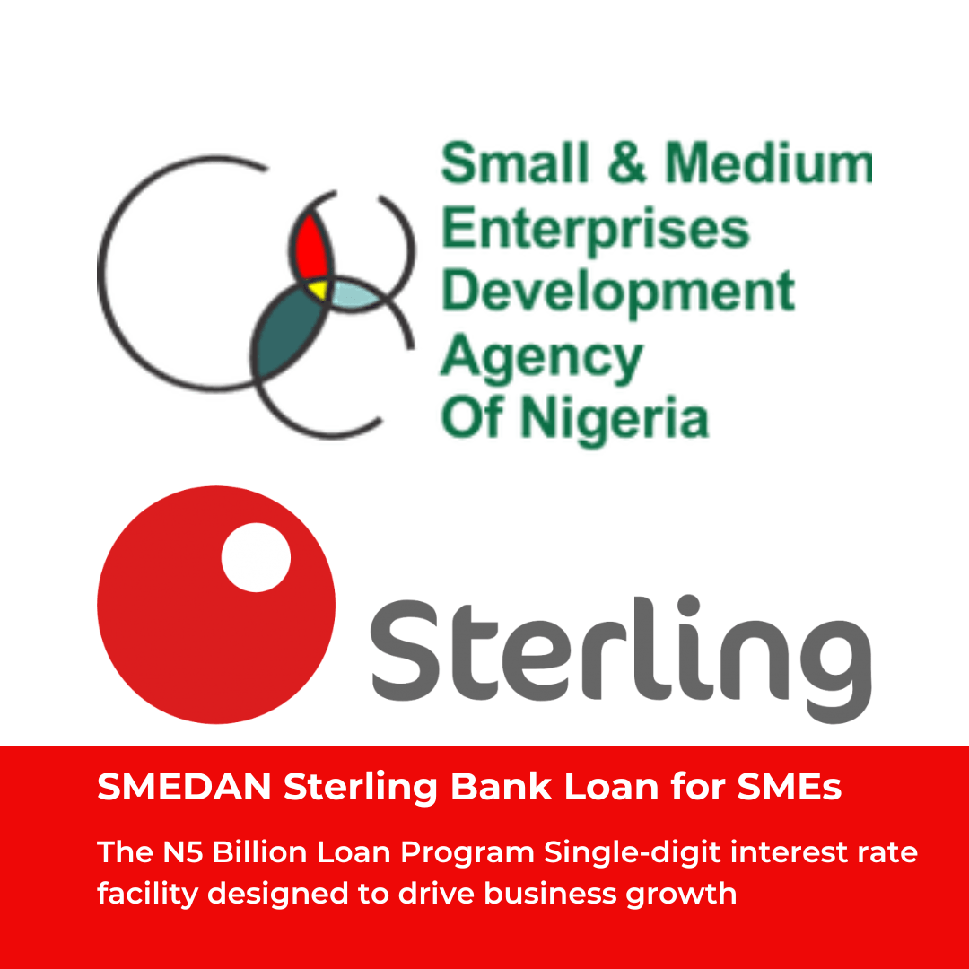 SMEDAN Sterling Bank Loan for SMEs
